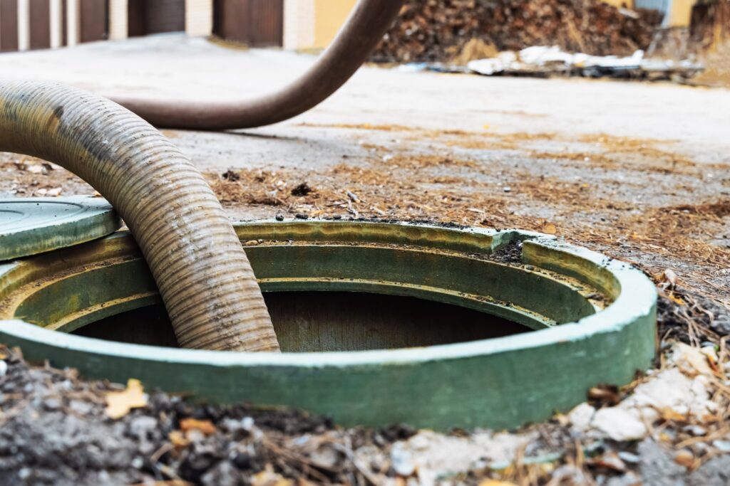 sewage pipe